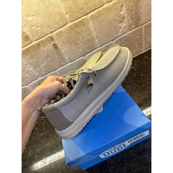Hey Dude Wally Sox Beige Size 13 NEW - Picture 5 of 9